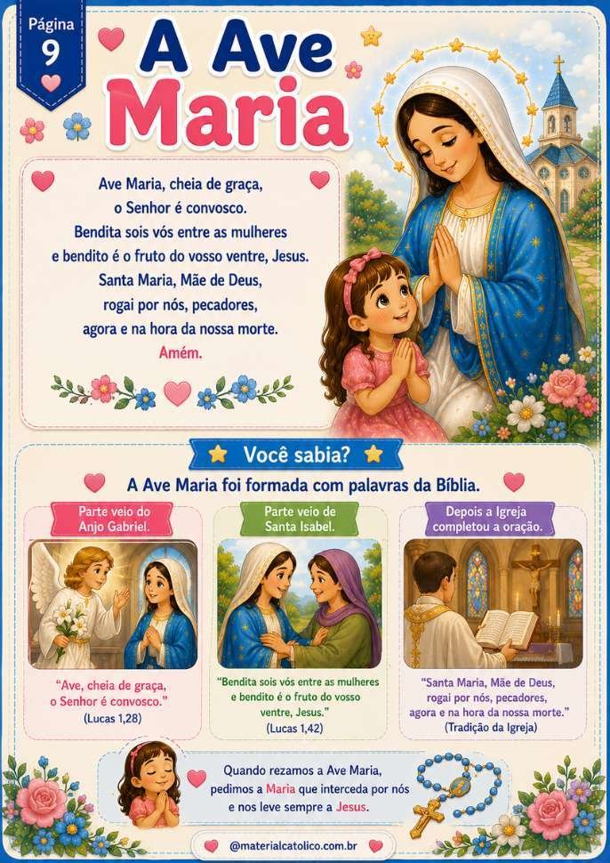 Aprendendo a Rezar com Maria