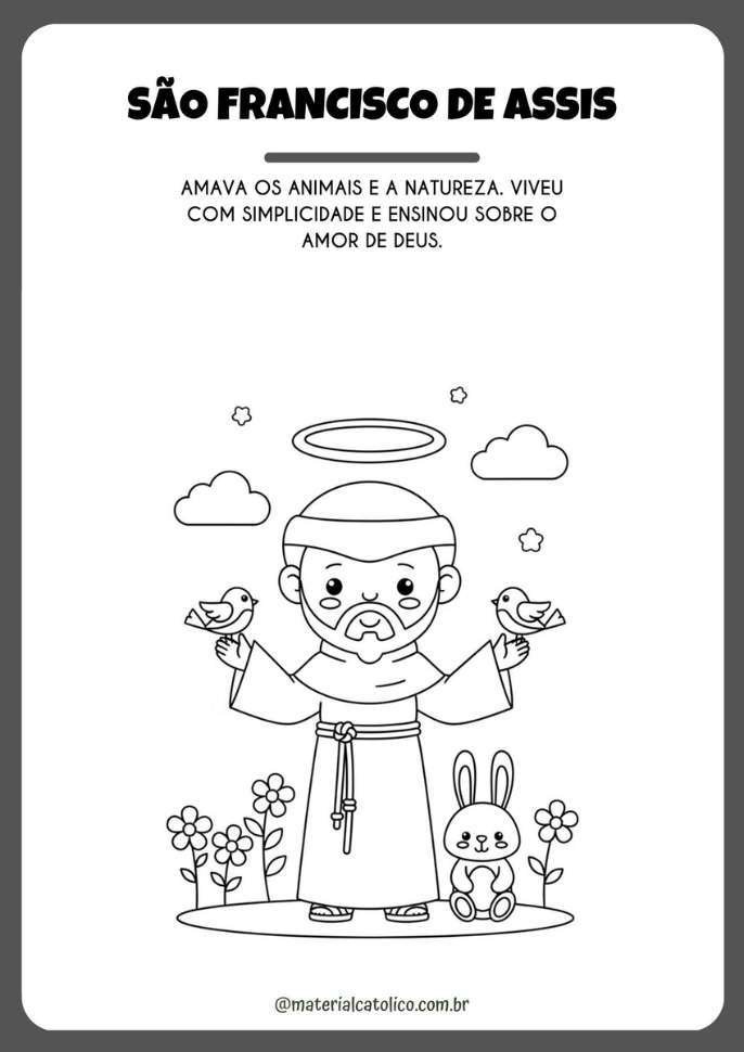 Meu Primeiro Livrinho Católico para Colorir